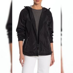 New Michael Kors Black Windbreaker Jacket Xs